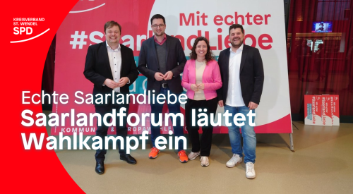 Saar­land­fo­rum läu­tet hei­ße Wahl­kampf­pha­se ein