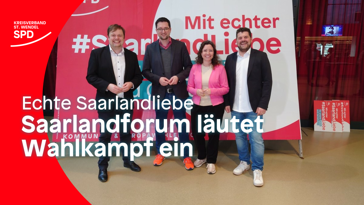 You are currently viewing Saar­land­fo­rum läu­tet hei­ße Wahl­kampf­pha­se ein